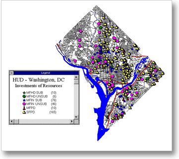 Washington DC Housing Map